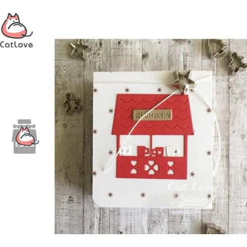 Sweet House Series Metal Cutting Dies Scrapbooking Stencil Die Cuts Card Making DIY Decorative Craft Embossing New Dies For 2019