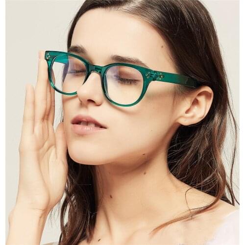 Fashion Blue Light Blocking Glasses Men Women Computer Reading Glasses For Women Eyewear