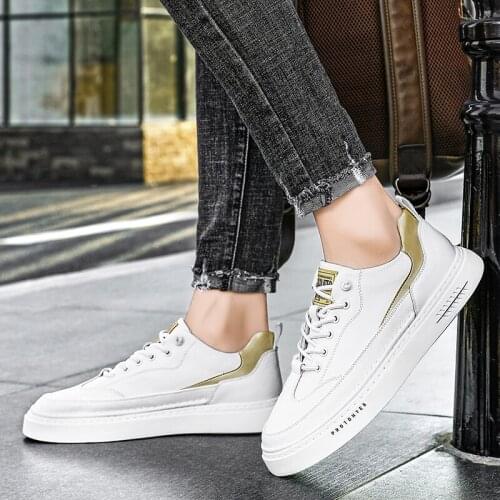 Mens Shoes Fashion Tide Shoes New White black Shoes Breathable Non-slip Wild Casual Shoes Men Outdoor Sports Shoes 38-44
