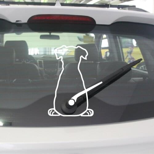 Car Body Dog Stickers For Cars Car Body Rear windshield Auto Decoration Car Styling Stickers Decals For Car And Decals