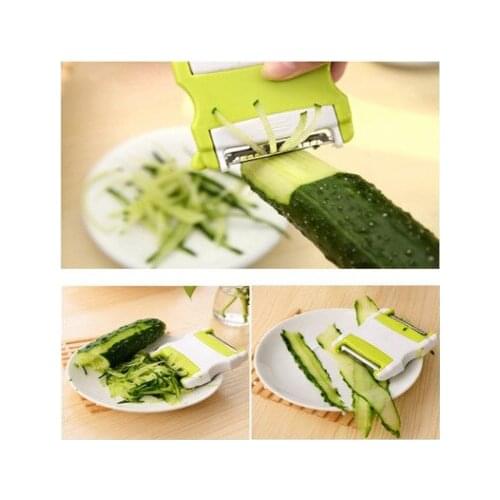 Stainless Steel Slicers Practical Vegetable Kitchen Device Twister Potato Spiralizer Spiral Peeler Slicer Cutter Fruit