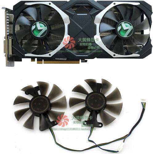 New Original for MAXSUN RX570 Graphics Video card cooling fan 1Set