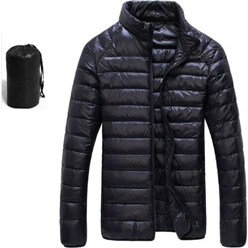 90% portable European duck down jacket for men, warm winter coat for men ultralight down jacket for men Parkas coat warm clothes