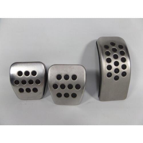 337 / 20AE Gas Brake Clutch Aluminium Manual Pedal Rubber for VW Golf MK4 / Jetta / Bora MK4 / New Beetle / Polo 9N3 / Polo 6R