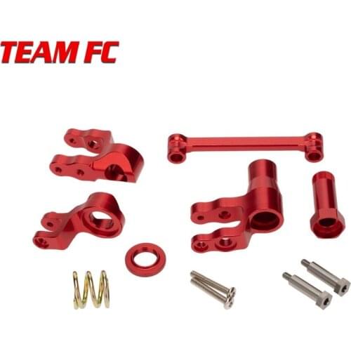 Steering Group Aluminum Alloy Option Upgrade Parts For 1/10 Scale 4WD Brushless Electric Monster Truck Traxxas MAXX