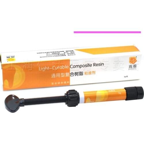 Dental material light -curable composite Resin Flow light curing resin