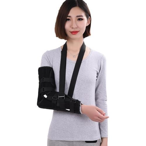 Enhanced forearm elbow joint fixation brace adjustable arm fracture tibia support forearm sling