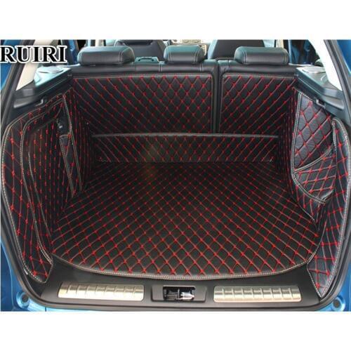 Top quality! Special car trunk mats for Land Rover Range Rover Evoque 2 4 door 2018-2012 waterproof boot carpets cargo liner mat