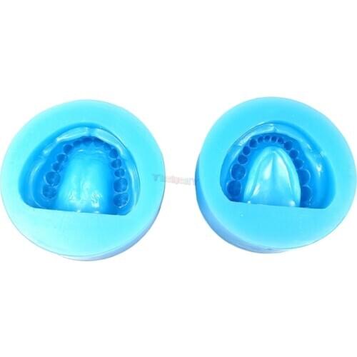 1Pcs Dental soft silicone full mouth mold and Toothless full mouth mold dental model dental equipment