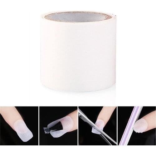 100cm Faux Silk Nail Wrap Sticker UV Gel Acrylic Nail Protector Manicure Tool