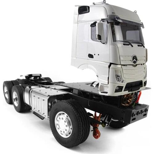 6*4 Metal Chassis 1/14 RC LESU Bz DIY Highline Hercules Cab Model Truck Motor THZH0292-SMT3