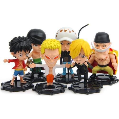 One Piece Model Monkey D Luffy Roronoa Zoro Tony Tony Chopper Nico Robin Colosseum Nightmare PVC Figure Toy Doll decoration
