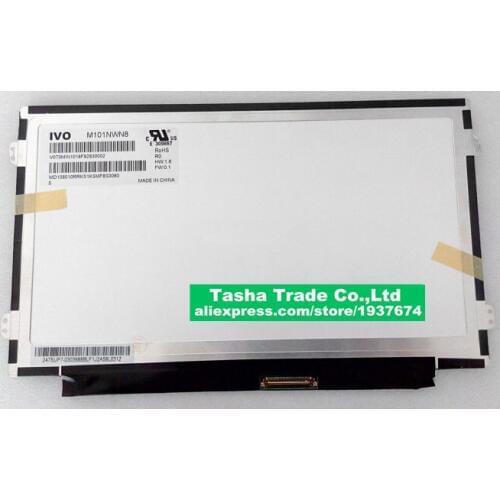 For Lenovo IdeaPad A10 LCD Screen M101NWN8 M101NWN8 R0 LCD Screen Display Slim Panel WXGA HD 1366X768 LVDS 40pins
