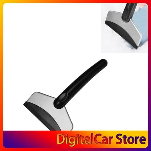 Car Snow Shovel Stainless Steel Snow Scraper Household Refrigerator Defroster Shovel Short Car Accessories Hot