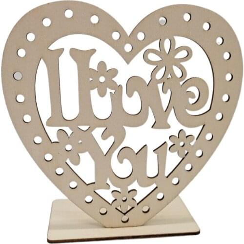 Heart Board with Stand for Wedding, Birthday Parties, Table Numbers, Food Signs and Special Event Decoration