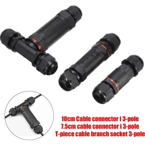 Quality Waterproof Cable Sleeve 2 Way IP68 Connector Branch Socket Cable Sleeve Tool 230v 24a (Max 450v) Replacement