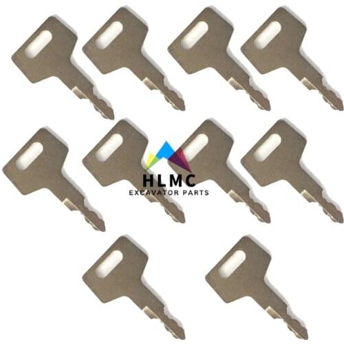 2PCS H806 ignition Key for for Gehl Hitachi Mustang New Holland Takeuchi