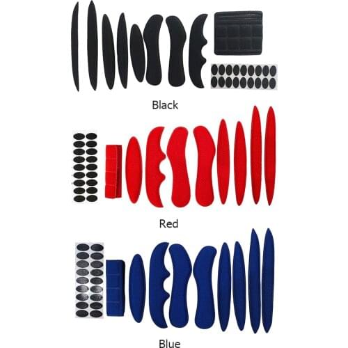Helmet Padding Kit 27Pcs Bicycle Replacement Universal Foam Pads Set for Bike Motorcycle Cycling Sportswear Accessories