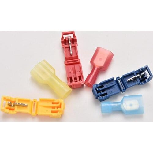 10 Pcs/lot Wire Cable Connectors Terminals Crimp Lock Quick Splice Electrical Car Audio 22-10AWG 0.5mm-6.0mm Kit Tool Set