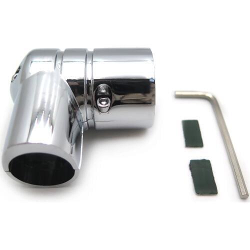 Aftermarket free shipping DRAG SPECIALTIES FUEL LINE FITTING COVER for Harley CVO Road FLHTCUTG CHROMED