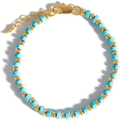 Hot selling Bohemian style BEADED HANDMADE BRACELET natural stone bracelet healing energy gem bracelet