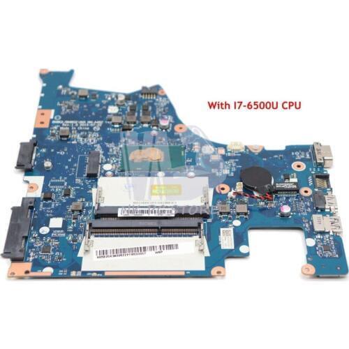 NOKOTION BMWQ1 BMWQ2 NM-A482 For Lenovo IdeaPad 300-14 300-14ISK Laptop Motherboard 14 inch SR2EZ I7-6500U CPU GMA HD 520 DDR3L