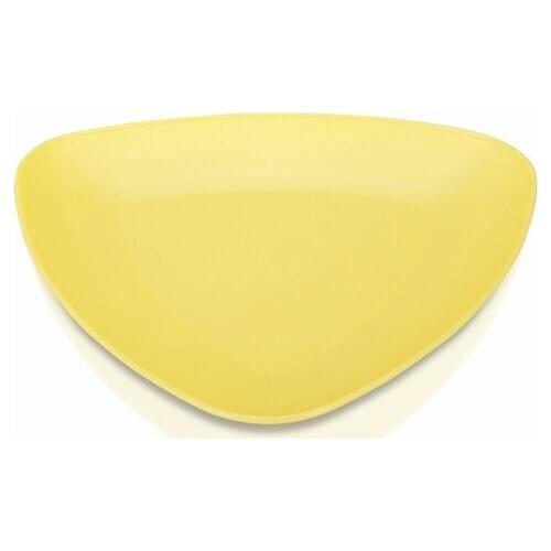 Plate Triangle Cake Plastic (23cm) 424S
