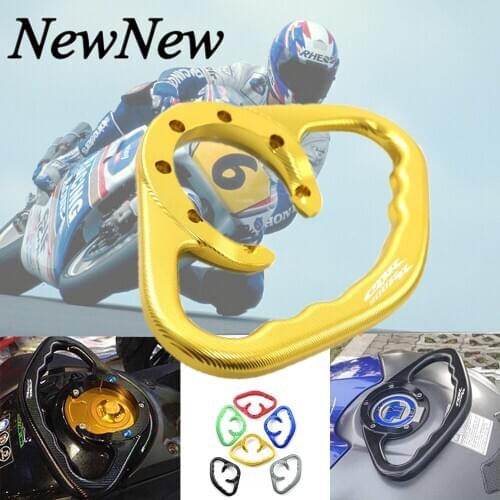 Motorcycle Tank Armrest CNC Passenger Handgrips Hand Grip Grab Handle Bar For Honda CBR900RR FIRE BLADE CBR900 RR 1992-2003