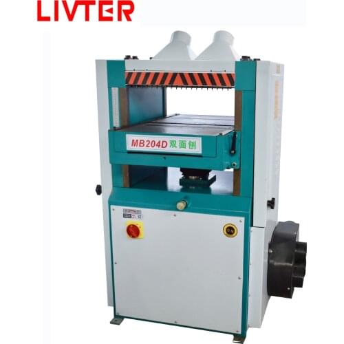 LIVTER industry woodworking thickness planer / wood surface thickness machine / double side wood planer
