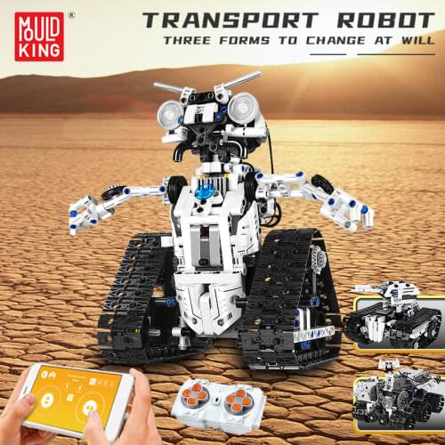 Remote Control Building Blocks 3 Model Variable Robot High-Tech Education Toy MOC Technic Bricks Toys Children Gifts MOULD KING