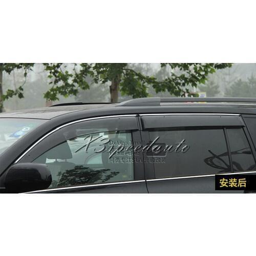 High Quality Sun/Rain Window Visor Vent For Toyota Highlander 2011 2012 2013