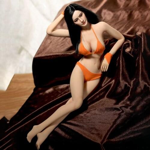 TBL PLLB2014-S07 1/6 Pale Skin Big Bust Female Body 12'' Soldier Super Flexible Action Figure Doll