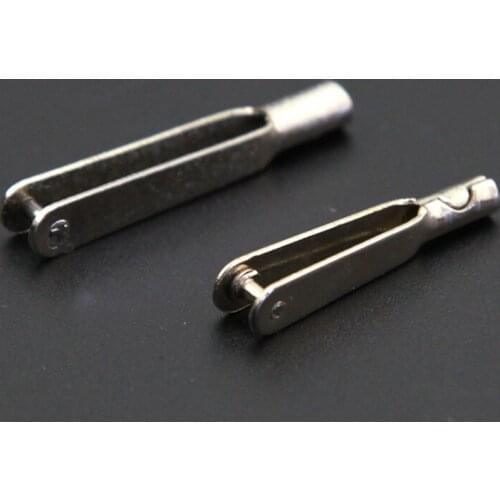 20PCS/Lot M2 M3 Iron Chuck 2mm Metal Pull Rod Clamp Suit for M3 Pull Rod DIY RC Boat Accessories
