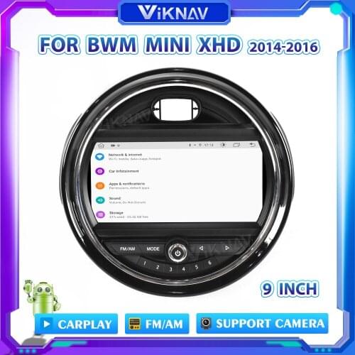 2 din Android Car Radio Audio Player Multimedia GPS for BWM Mini XHD 2014-2016 Wireless Carplay GPS Navigation