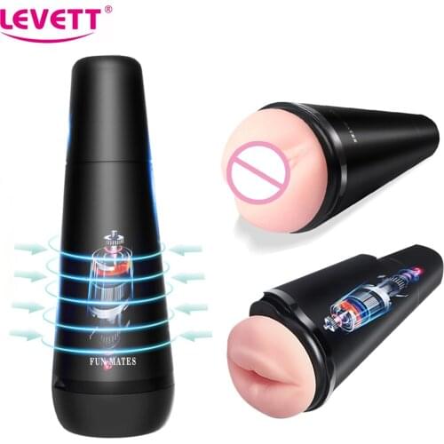 Automatic Pussy Masturbator Cup Auto-sensing Realistic Vagina Oral Sex Male Masturbador Penis Massager Vibrator Sex Toys For Men
