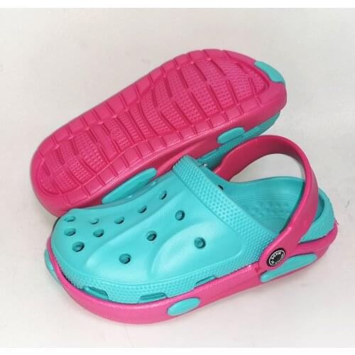 GIRLS KIDS SUMMER GARDEN CAVE SHOES CHILDREN CROCKS SANDALS BEACH SLIPPERS FLIP FLOP FOR GIRLS EUR 30 31 32 33 34 35
