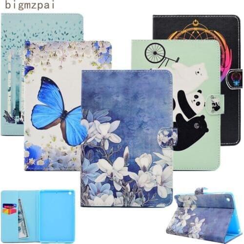 For Apple ipad Air 1 ipad 5 Case 3D Pattern PU Leather wallte Flip Case For ipad 5 9.7inch Air cover Smart Tablet case/Card Slot