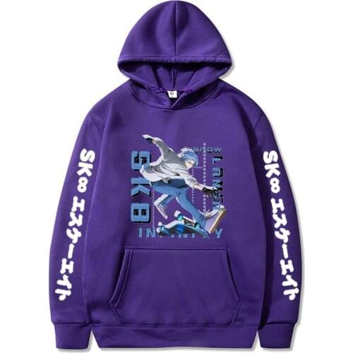 Harajuku SK8 Infinity Character Kawaii Anime Causal Cool Hot Sale Popular Teenager Sweatshirt Unisex