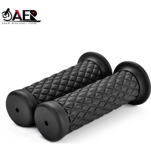 JAER Motorcycle ATV scooter 22mm Handbar Rubber Handlebar Grips Ends for Yamaha Tmax 500 TMAX530 Bandit 600 CRF230