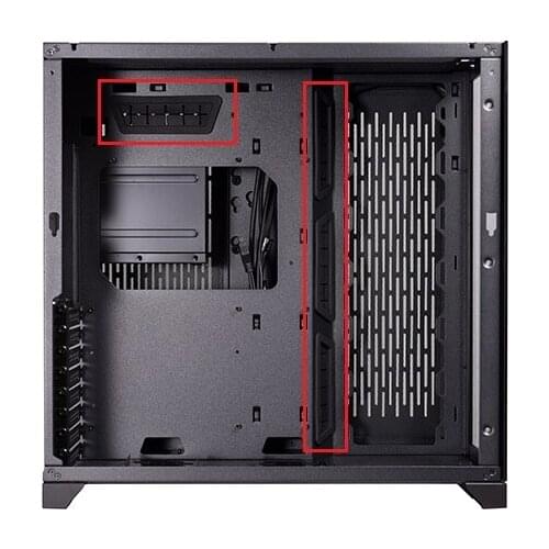 Lian-Li O11D/ O11D Razer Edition - Black Rubber Grommets Set