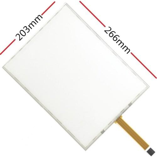 New 12.1 inch five-wire touch screen is suitable for industrial computer touch screen 266*203mm