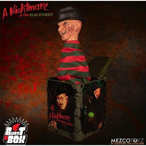 Mezco 25225 Freddy Kruger prank pop-up box