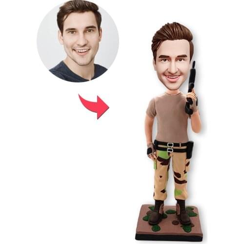 Create own bobblehead Personalized Toy Doll Custom anniversary gifts deliver family friend colleague Popular sculpture statue