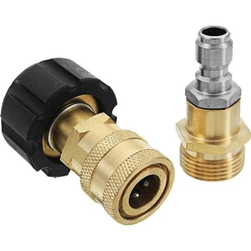 High Pressure Washer Foam Washing Machine M22 Threaded Nozzle Quick Connect Connector Head