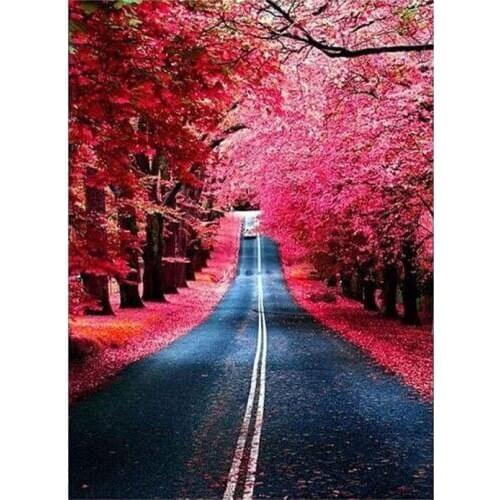 5D DIY Diamond Mosaic Landscape Diamond Painting Scenery Full Round/Square 3D Cross Stitch Kits Room Decor Needlework