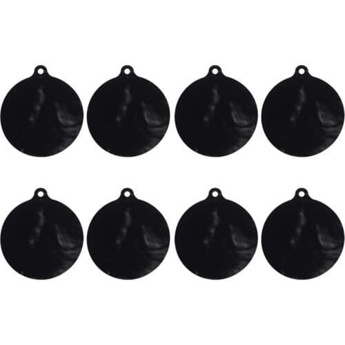 8Pcs Household Silicone Induction Cooker Protector Mat Round Cooktop Protector Mat Heat Insulated Pad 22cm Hot Pot Mat