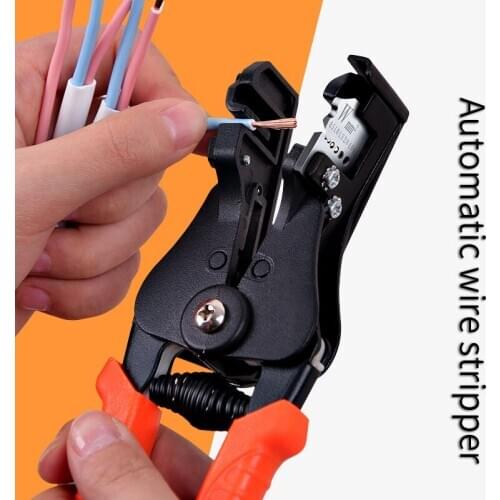 Automatic Wire Stripping Pliers Auto Cable Cutter Electrica Stripping Tools Wire Cable Tools Decrustation Zinc Alloy Pliers