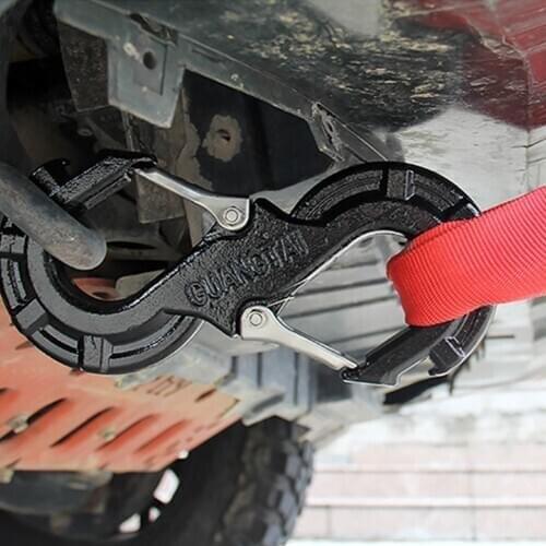 Car Off-road Heavy Duty Rescue Shackle S Hook Durable Hanger Storage Tool Accessories Automotive Car Styling Hooks Towing 2021 N