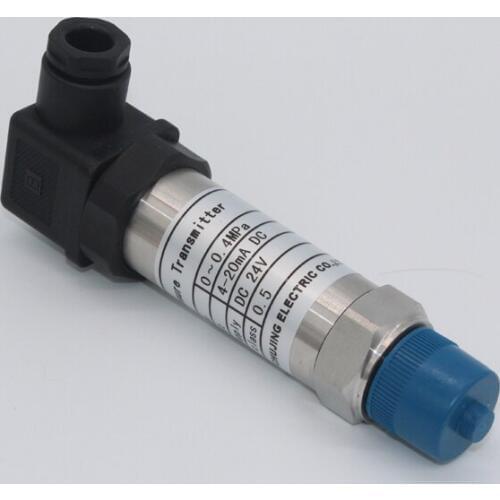 Free shipping !!! Stainless steel Gas and Liquid Pressure transmitter 0.4 MPa 24V DC output 4-20mA DC pressure sensor