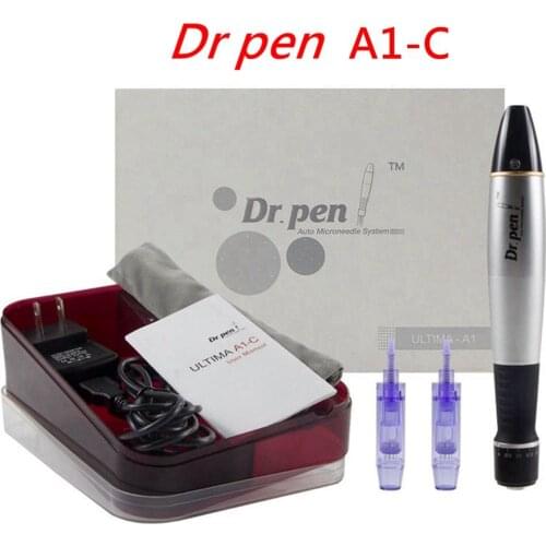 FDA Dr Pen A1-C Professional Dermapen Electric Stamp Design Microneedling Face Roller For Face Skin Care & Microblading
